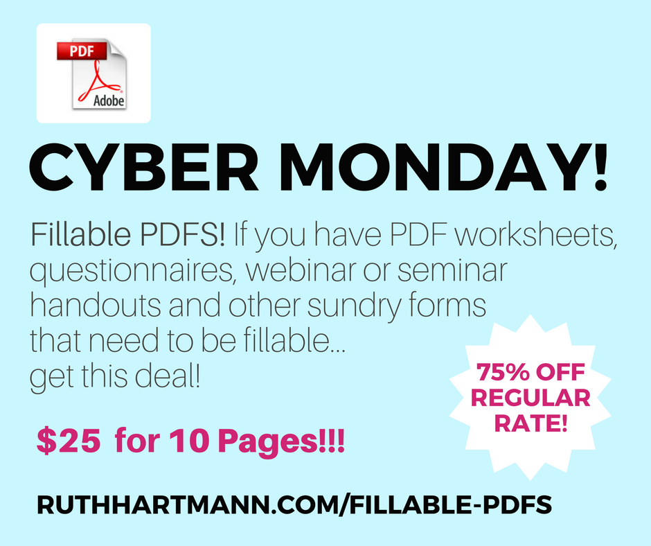 I'll make your PDFs fillable! Only $25 for 10 pages!